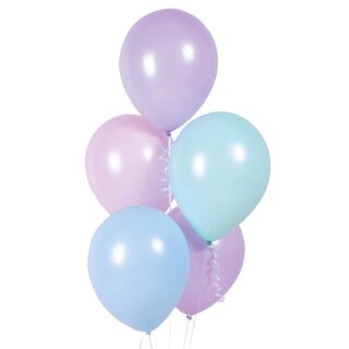 10 Latexballons Macaron sortiert 27,5 cm / 11"