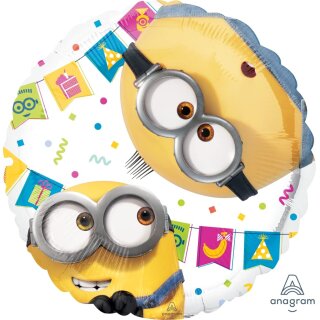 Standard Despicable Me Folienballon 43 cm (inkl. Helium 2,50 €)