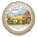 Standard Farm Party Folienballon C40 verpackt 43 cm...