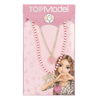 TOPModel zweifach Halskette LEOHEART