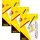 Idena 10390 - Idena Malblock , DIN A4, 100 Blatt, 70 g/m², Schön Dick, 3 Stück, Weiß