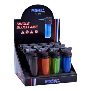 Feuerzeug Sturm groß farbig sortiert EASY TORCH TRANSPARENT COLORS