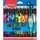 Maped 862624 - ergonomische Drei-Kant-Buntstifte, Farbstifte COLORPEPS BLACK MONSTER - 24