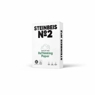 Kopierpapier Steinbeis No2 500 Blatt 80g/m² weiß DIN A4 Recycling Papier