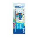 Set Combino blau
Schreiblernbleistift, Radierer, Anspitzer