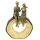 Liebespaar auf Sockel Herzform aus Poly Bronze (B/H/T) 20x28x6cm