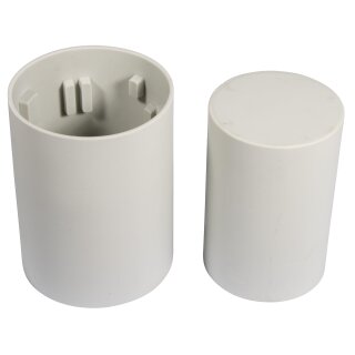 Silikon Gießform Windlicht Häuser, ø 8cm x H 11,20cm
