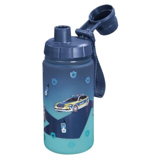 Trinkflasche "Police", Blau