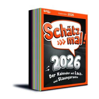 Tageskalender Schätz mal! 2026
