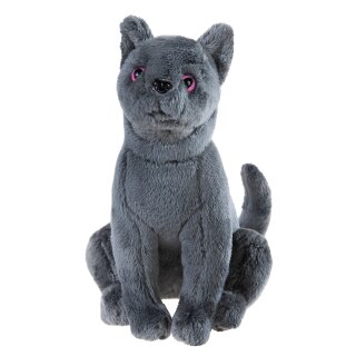 Plüsch Die Schule der magischen Tiere Kater Karajan grau 25cm Recyclingmaterial