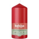 Stumpenkerze 120/58mm Zartes Rot