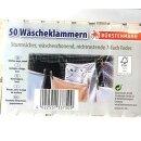 Wäscheklammern Holz 7 cm 50 Stück