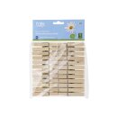 Wäscheklammer 24er Pack Holz 7cm