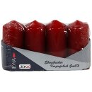Stumpenkerze burgund 40x90mm 4 Stück