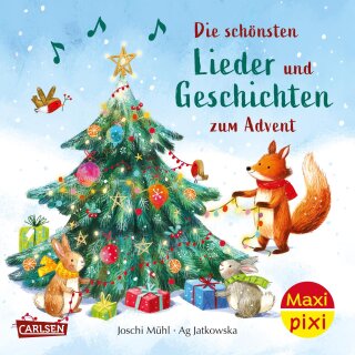 Carlsen Kinderbuch Maxi Pixi 455 Die schönsten Lieder und Geschichten zum Advent