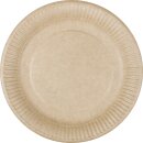 Pappteller natur Ø23cm 20 Stück