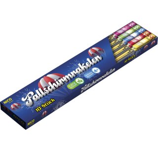 Fallschirm-Rakete, 10er-Schtl., KAT F2, ab 18 Jahre