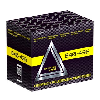 Delta Fire B40-496, 40 Schuss, KAT F2, ab 18 Jahre