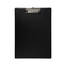 Idena Klemmbrett PVC beschichtet schwarz DIN A4