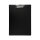 Idena Klemmbrett PVC beschichtet schwarz DIN A4