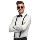 Satz Classic schwarz (Partybrille, Fliege und...
