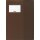 Hefthülle A4 FACT!pp braun mit Namensschild