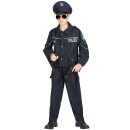"DEUTSCHER POLIZIST" (Oberteil, Hose, Mütze)