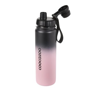 Isolierte Edelstahl-Trinkflasche, Gradient Rose