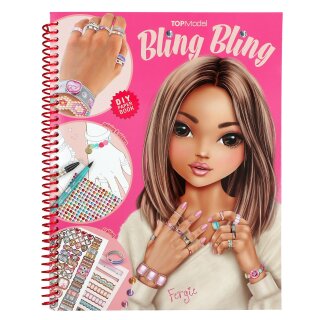 TOPModel Create your BLING BLING Malbuch, Schmuck