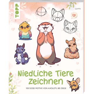 Niedliche Tiere zeichnen