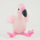 Mini Flamingo Plüschtier im Ei ca. 13 cm – Süßes Kuscheltier zum Schlüpfen – Stofftier Baby Flamingo Rosa mit Reißverschluss-Ei – Geschenk Kinder Mädchen Jungen Geburtstag Weihnachten Mitgebsel