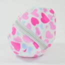 Mini Flamingo Plüschtier im Ei ca. 13 cm – Süßes Kuscheltier zum Schlüpfen – Stofftier Baby Flamingo Rosa mit Reißverschluss-Ei – Geschenk Kinder Mädchen Jungen Geburtstag Weihnachten Mitgebsel