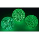 Leuchtende Mondschein Murmeln 3er Set Glow in the Dark Glasmurmeln die im Dunkeln leuchten ca. 2,5 cm Durchmesser Murmelspiel für Kinder ab 6 Jahren Grün Blau Weiß
