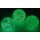 Leuchtende Mondschein Murmeln 3er Set Glow in the Dark Glasmurmeln die im Dunkeln leuchten ca. 2,5 cm Durchmesser Murmelspiel für Kinder ab 6 Jahren Grün Blau Weiß