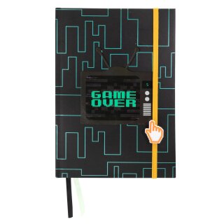 Idena Notizbuch Gaming kariert 64 Blatt 80g/m² DIN A5