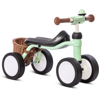 PUKYLINO Laufrad BUNDLE pastell green