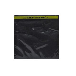 Servietten uni 3-lagig schwarz 33x33cm 20 Stück