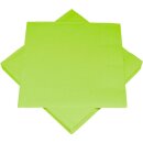 Servietten uni 3-lagig maigrün 33x33cm 20 Stück