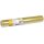 Deko Stoff Textilfaser auf Rolle gold 5mx37cm