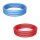 Bestway Pool 3-Ring uni blau rot Ø122x25cm 2fach sortiert