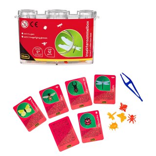 Idena Insektensammelbox mit 3 Lupen