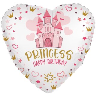 18in/45cm Princess Birthday ENG (inkl. Helium 3,50 €)