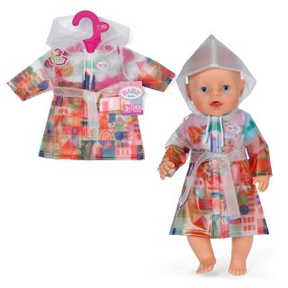 Zapf Creation Puppenkleidung BABY born Regenmantel Größe 43cm