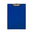 Idena Klemmbrett PVC beschichtet blau DIN A4